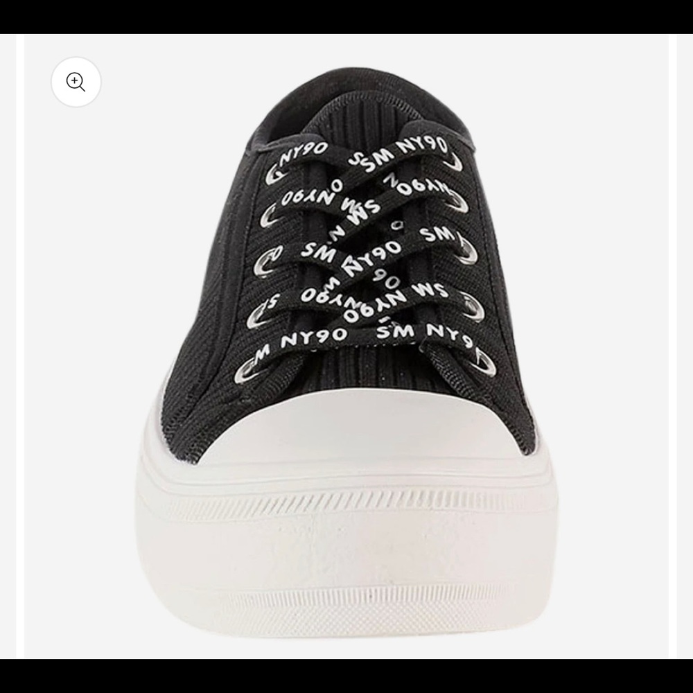 Steve Madden Women's Vex Ribbed Knit Cap-Toe Sneak